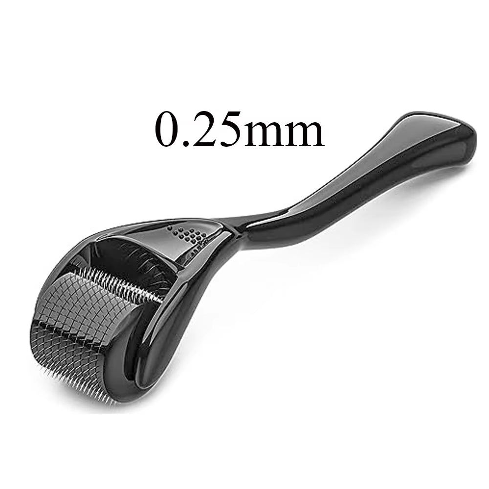 0.2/0.25/0.3Mm Derma Microneedling Roller Tool with 540 Microneedles for Use at Home on the Face Body and Scalp Hair Beard Use