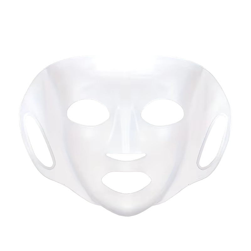 3D Silicone Mask Cover Fixed Mask Tool Ear Hanging Mask for Moisturizing Face Reusable Firming Facial Tool