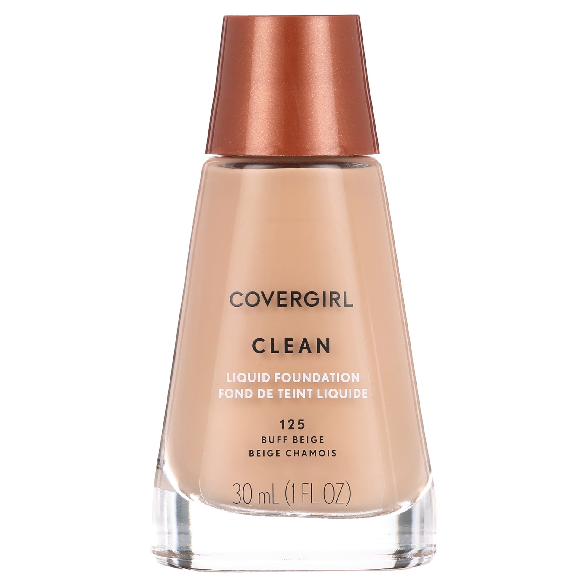 Clean Liquid Foundation, 125 Buff Beige