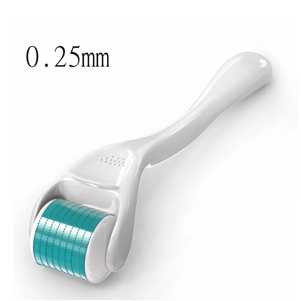 0.2/0.25/0.3Mm Derma Microneedling Roller Tool with 540 Microneedles for Use at Home on the Face Body and Scalp Hair Beard Use