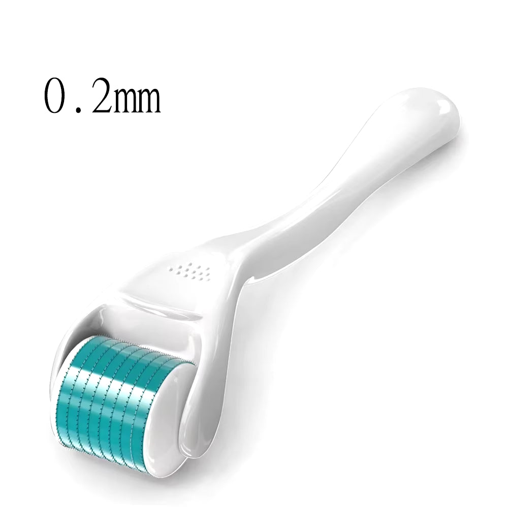 0.2/0.25/0.3Mm Derma Microneedling Roller Tool with 540 Microneedles for Use at Home on the Face Body and Scalp Hair Beard Use