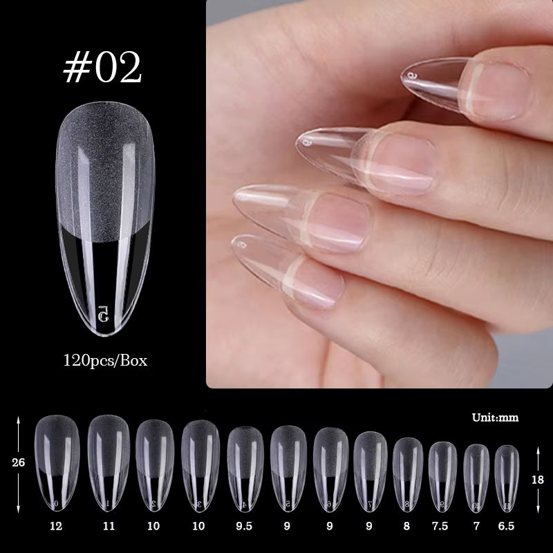 Press on Nail Art False Nails Fake Nails Coffin Gel Nails Extension System Full Cover Short Nail Soft Gel Tips Accessories Tool